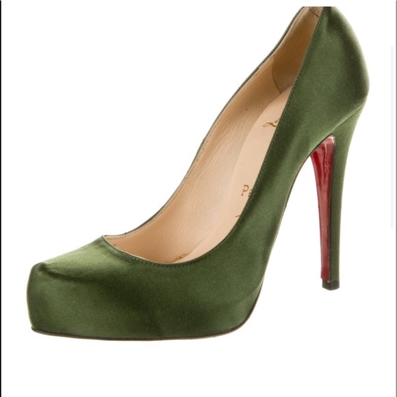 Christian Louboutin Shoes - Vintage Christian Louboutin silk pumps. These have been authenticated. Worn once